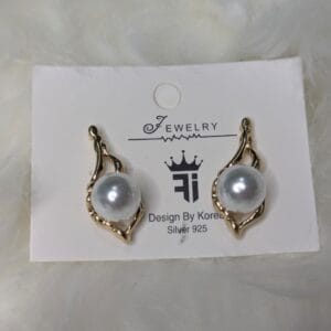 Pearl Stud Earrings for Women